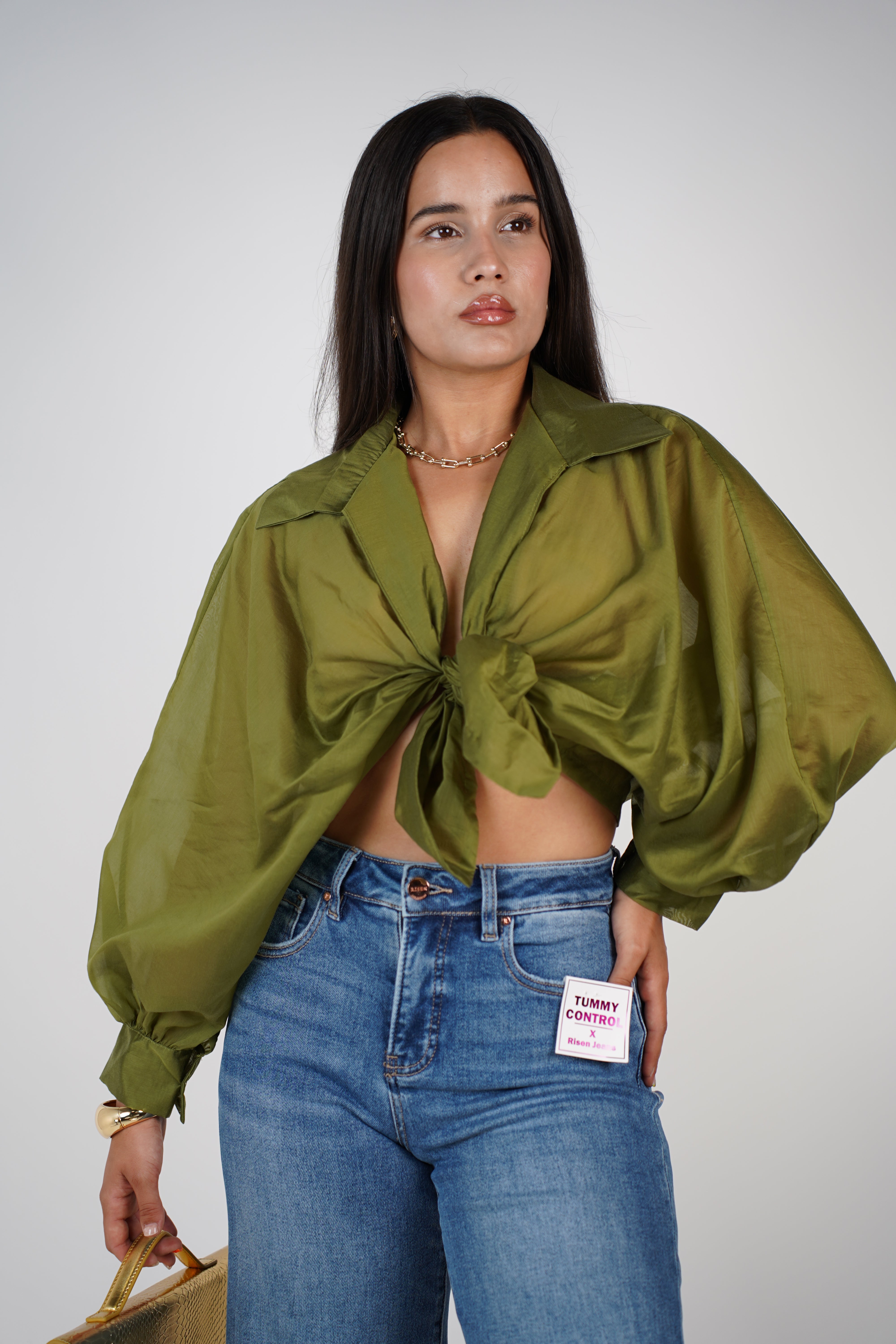 Jena Sheer Blouse – Bold, Light, and Breezy