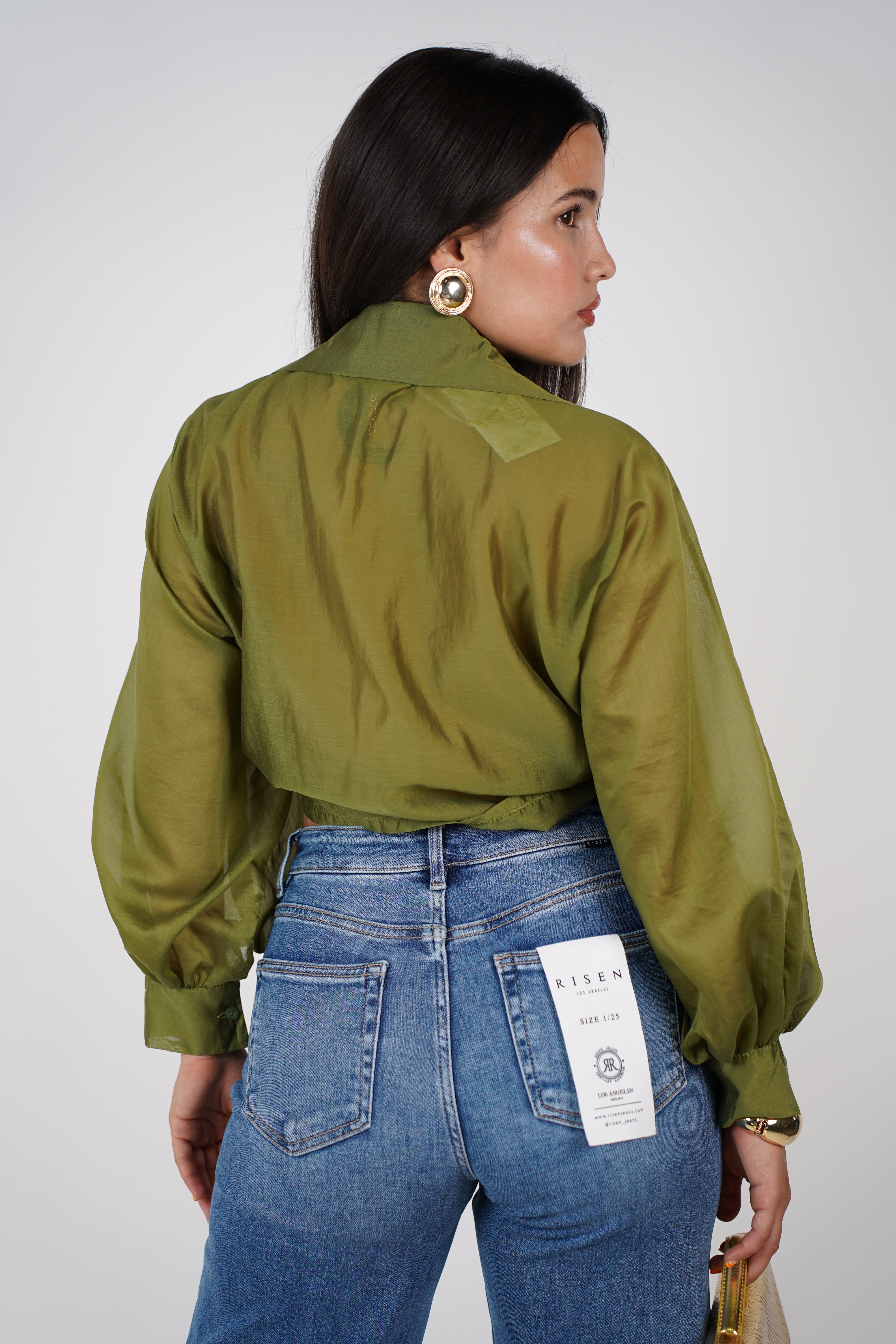 Jena Sheer Blouse – Bold, Light, and Breezy