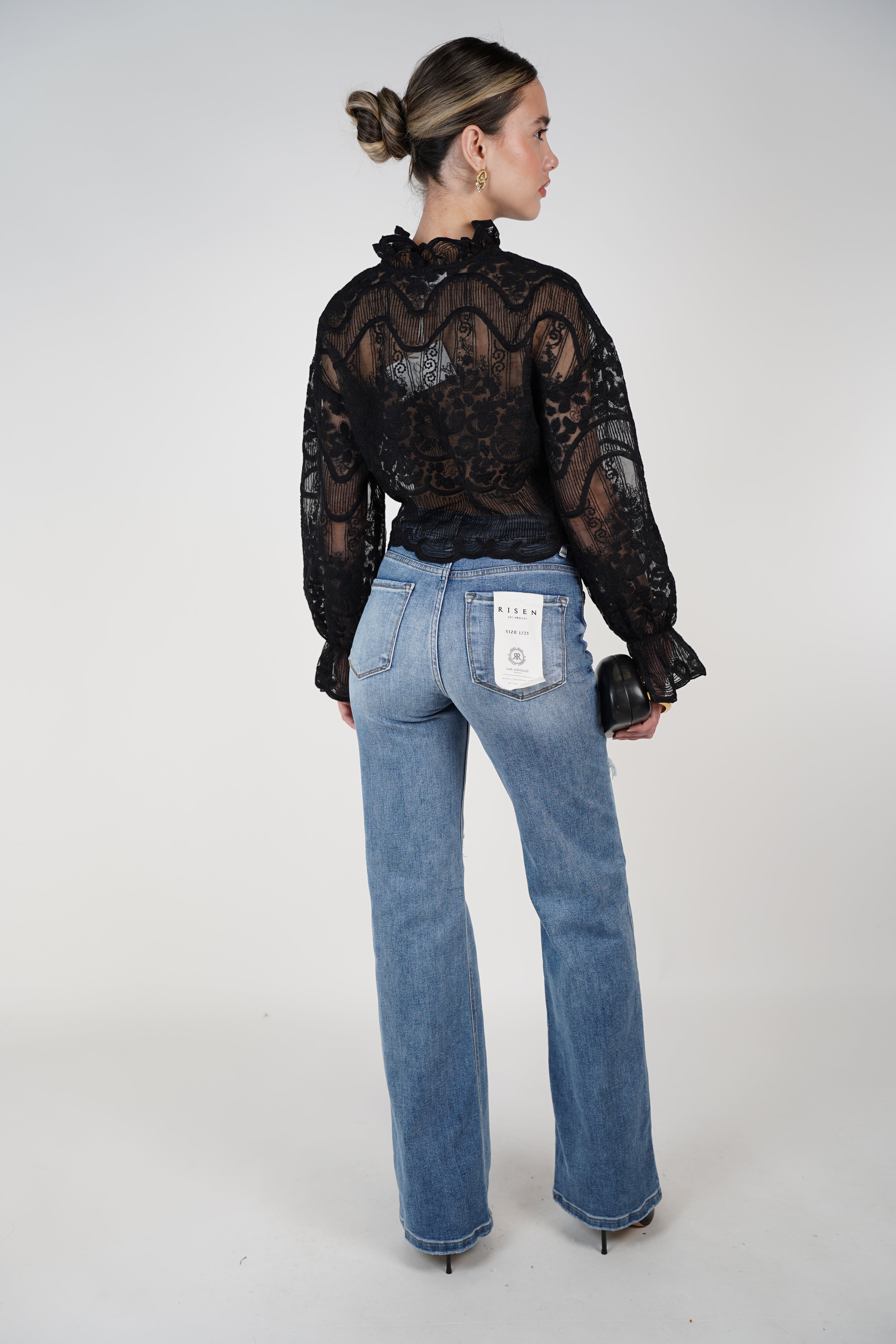 Zira Wide Leg Jeans – Casual Cool with a Distressed Twist