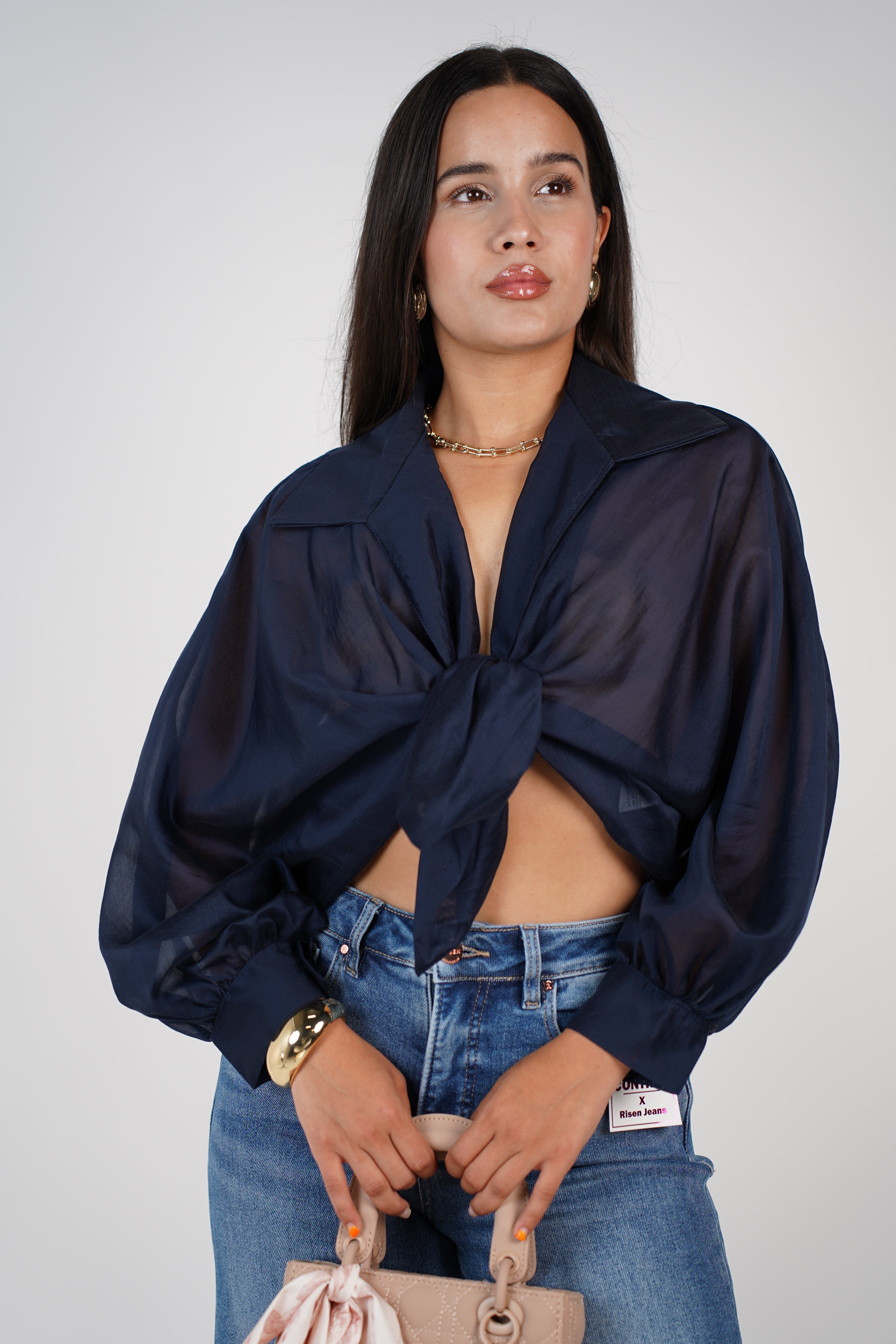 Jena Sheer Blouse – Bold, Light, and Breezy