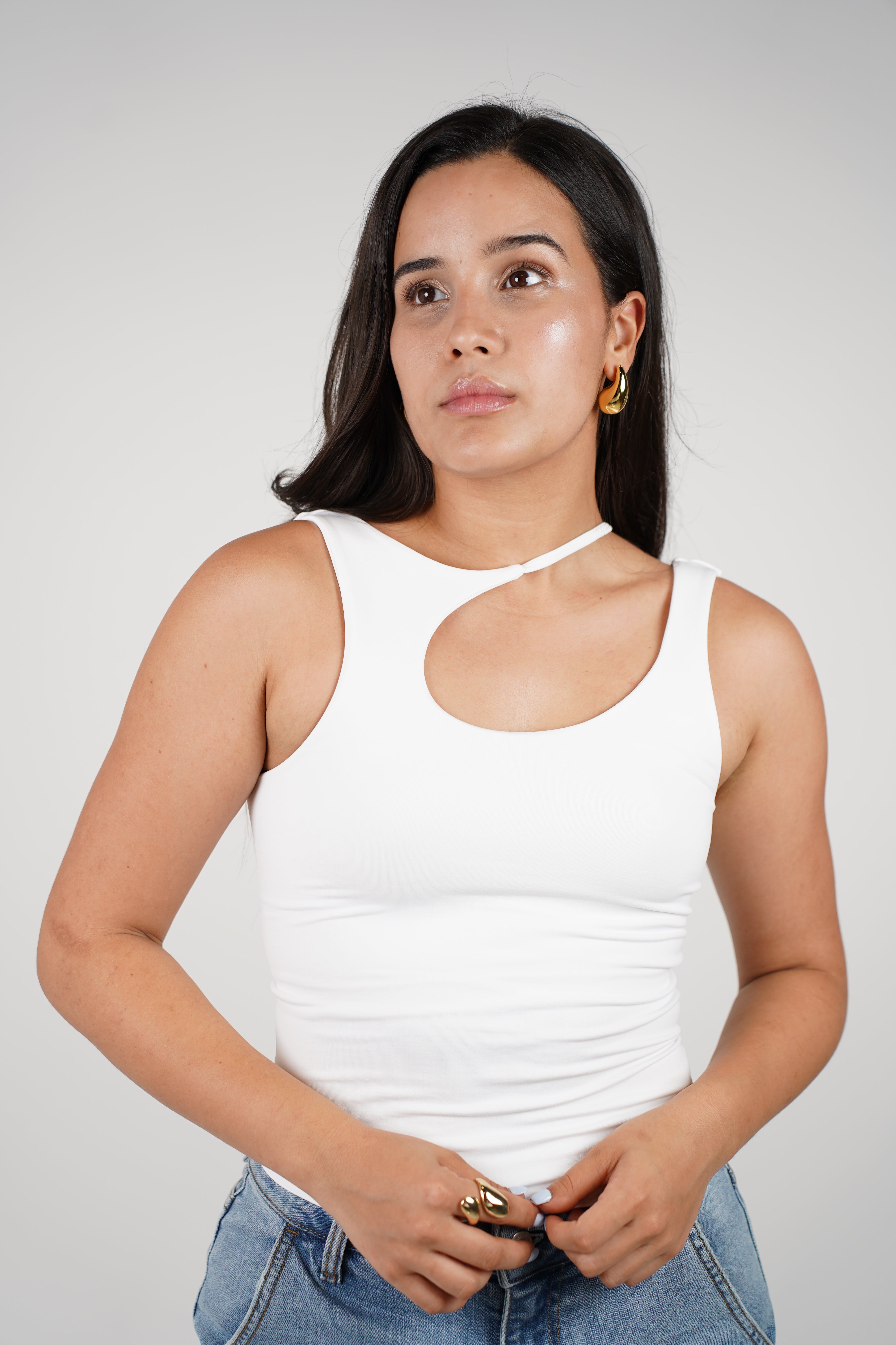 Zalix Asymmetrical Basic Top – Modern Twist, Everyday Comfort