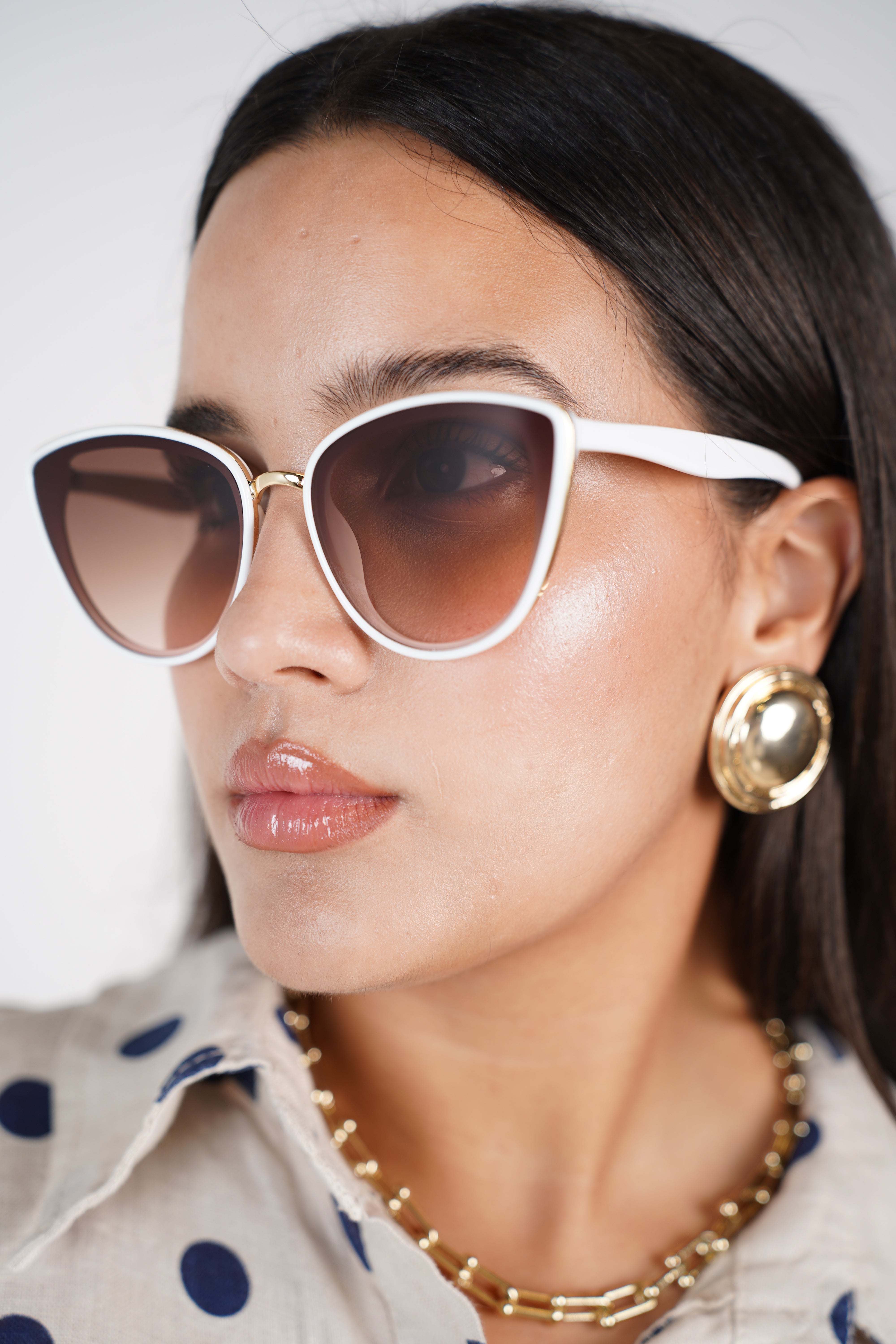 Vela Cateye Sunglasses – Gradient Lenses