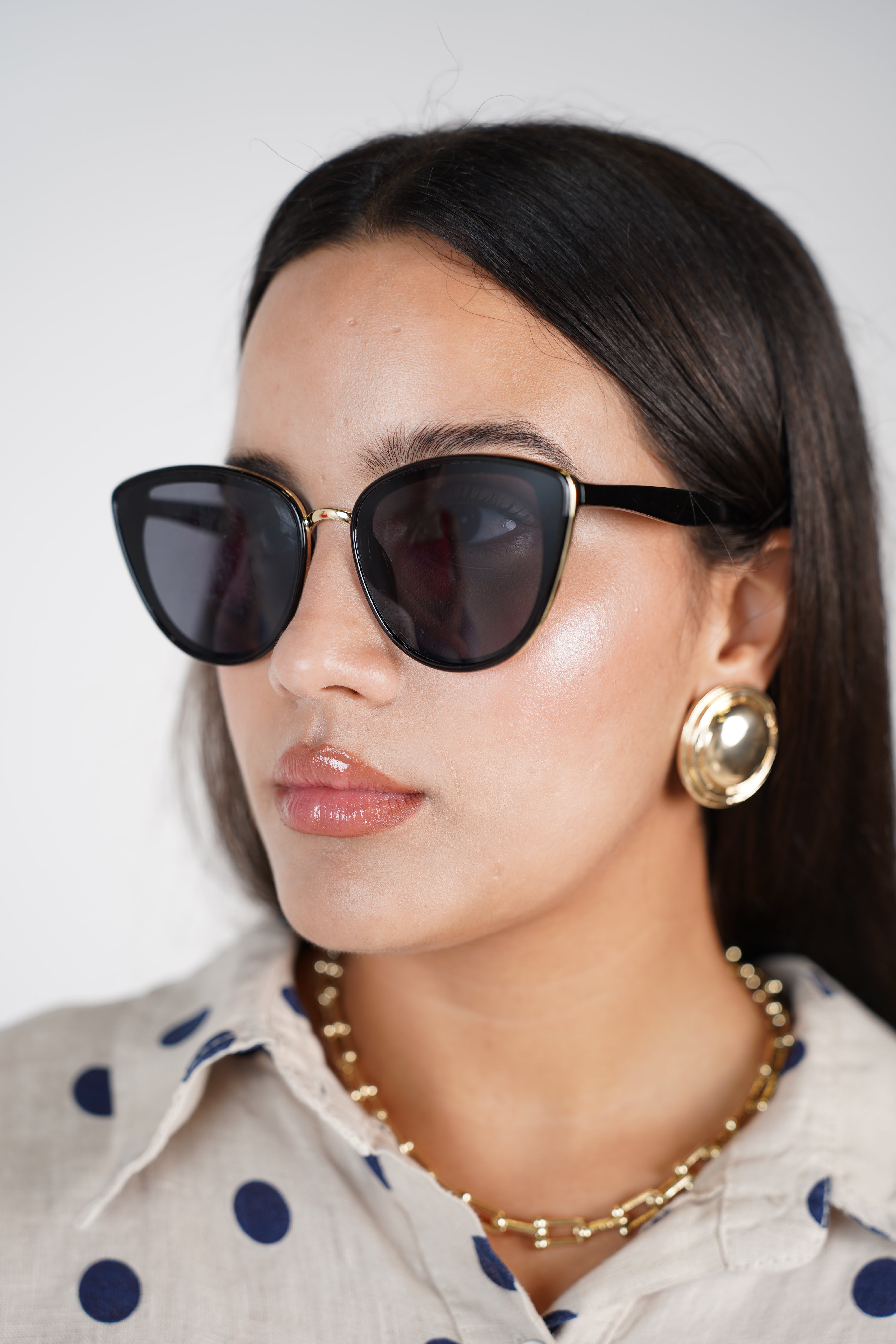 Vela Cateye Sunglasses – Gradient Lenses