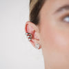 Cyrelle Ear Cuff – Triple-Band Gold Ear Cuff