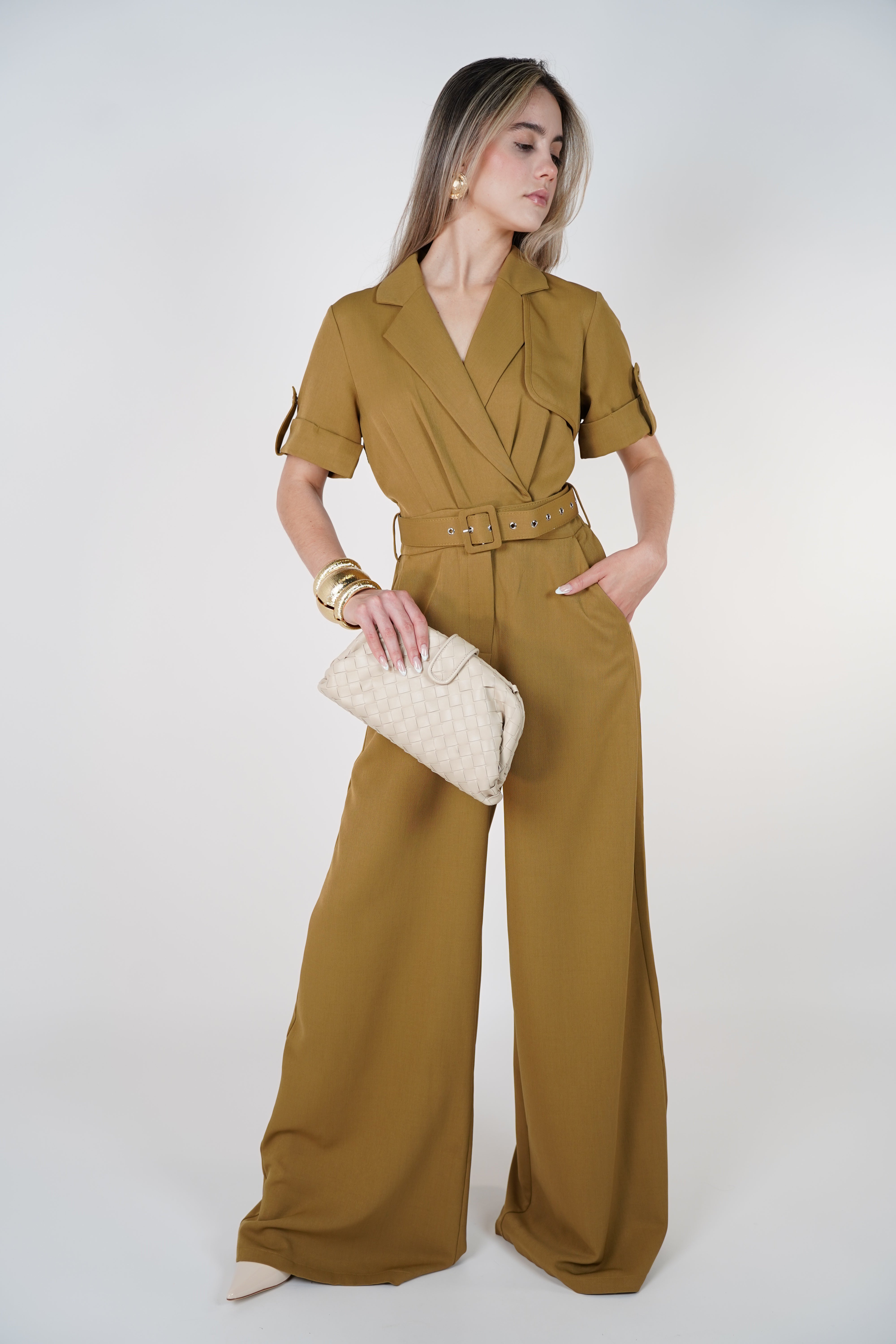 Nysel Jumpsuit – Structured Chic with Versatile Styling