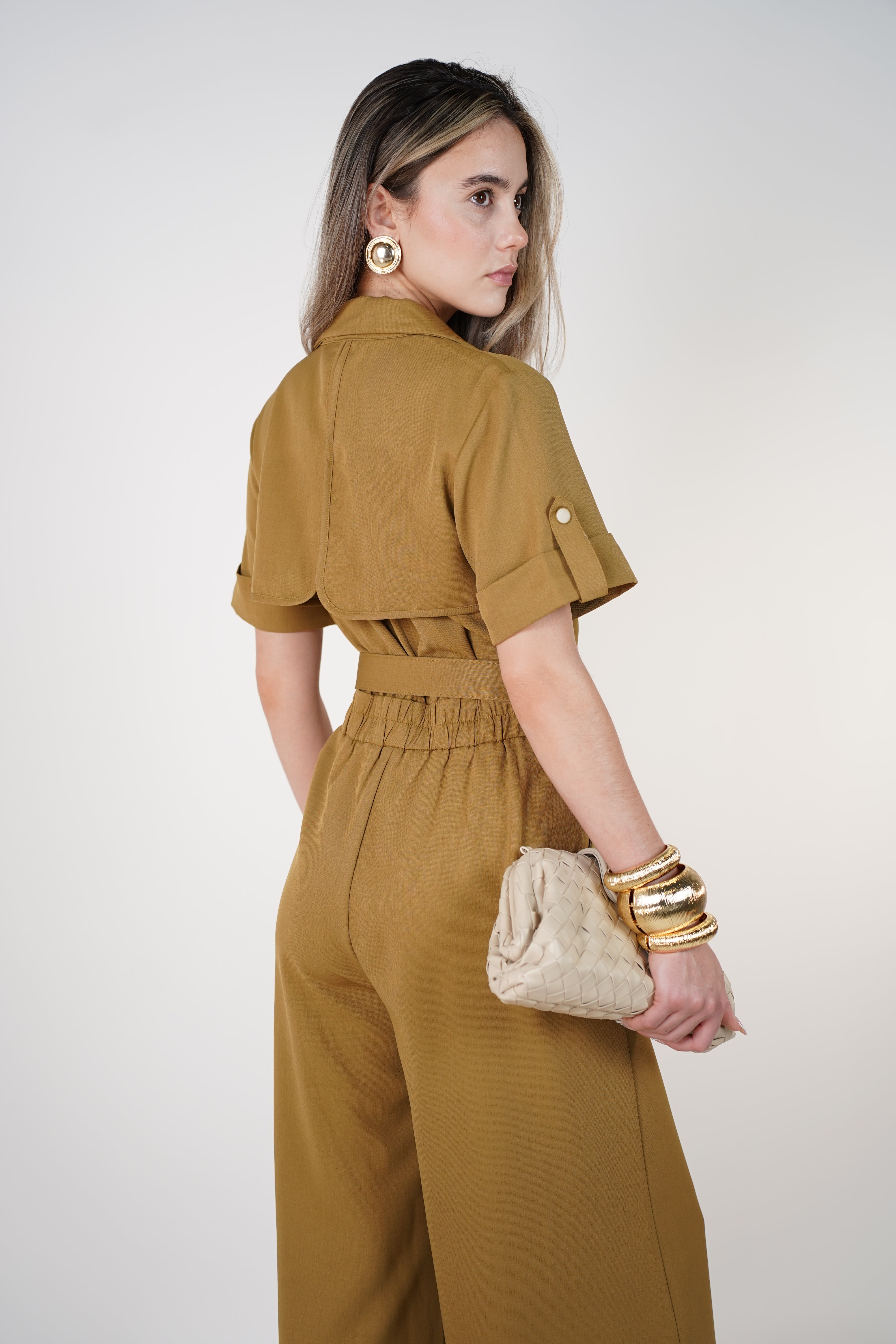 Nysel Jumpsuit – Structured Chic with Versatile Styling