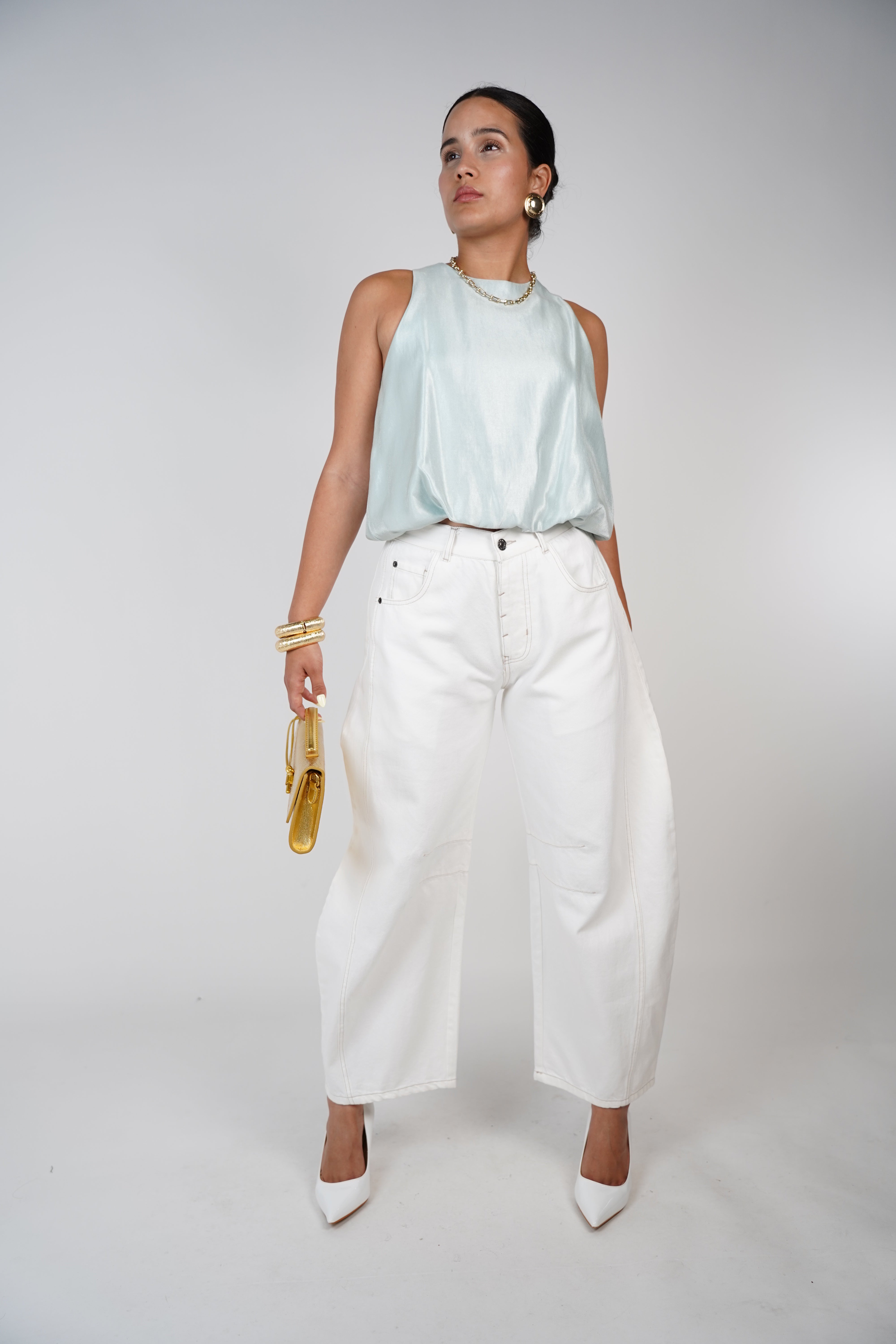 Nova Jean – Crisp White with a Modern Wide-Leg Fit