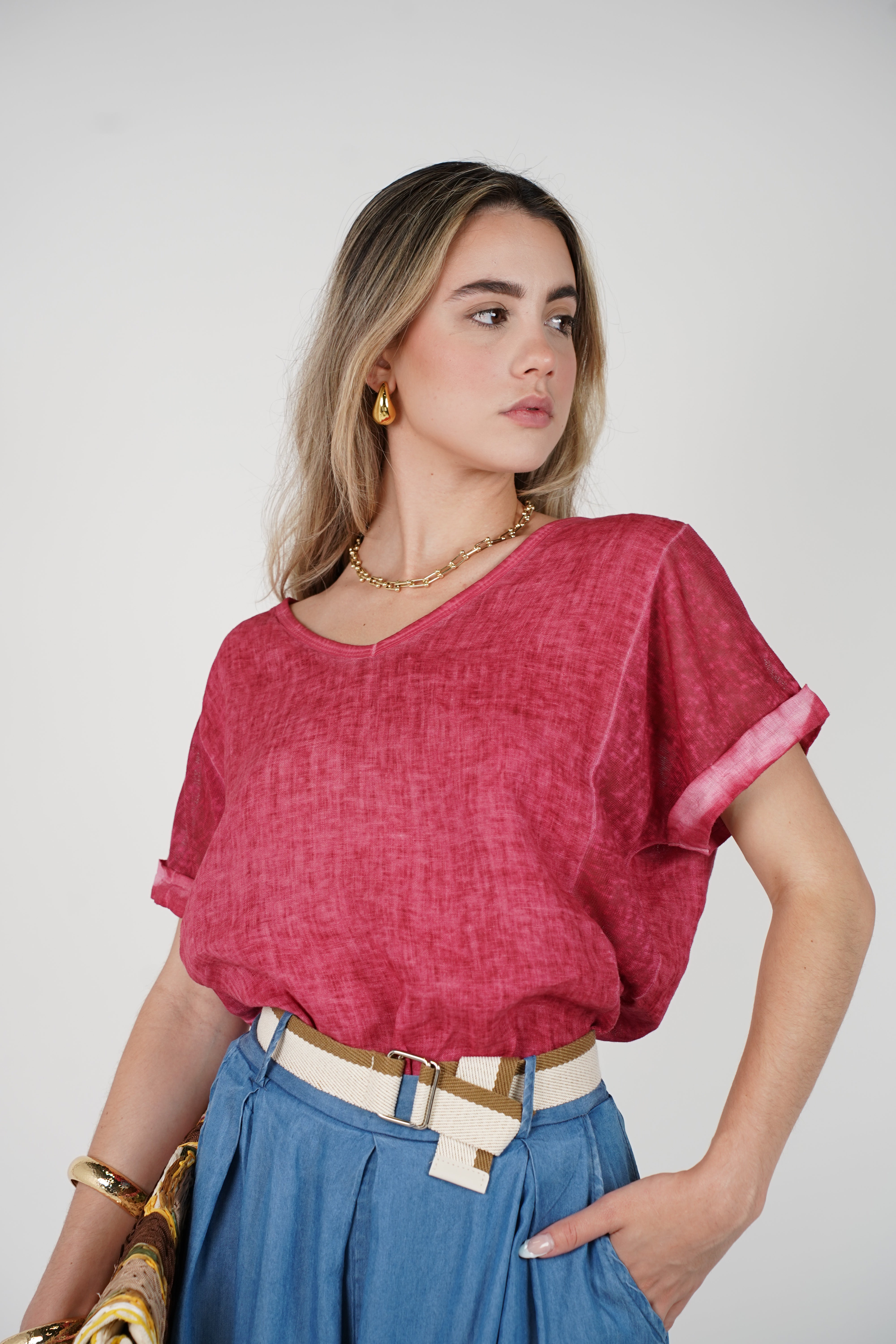 Norea Linen Top – Effortlessly Breezy, Naturally Chic