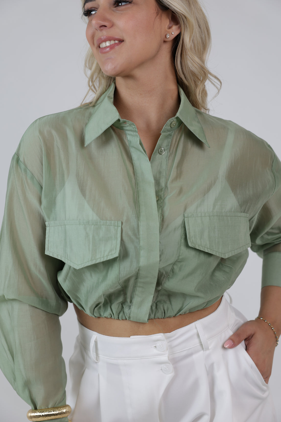 Ovia Sheer Crop Tops – Light, Airy, and Effortlessly Chic