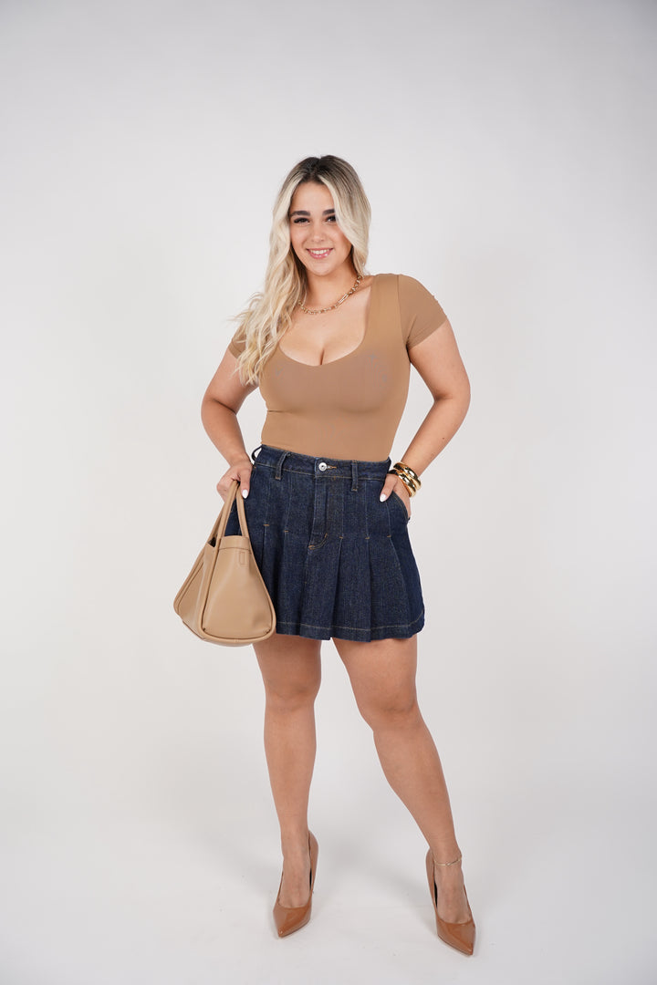 Ayla Mini Pleaded Skirt