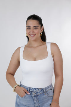 Veli No Sleeves Bodysuit – Clean Lines, Everyday Style