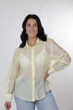 Camisa extragrande de Davi con botones – Drama puro