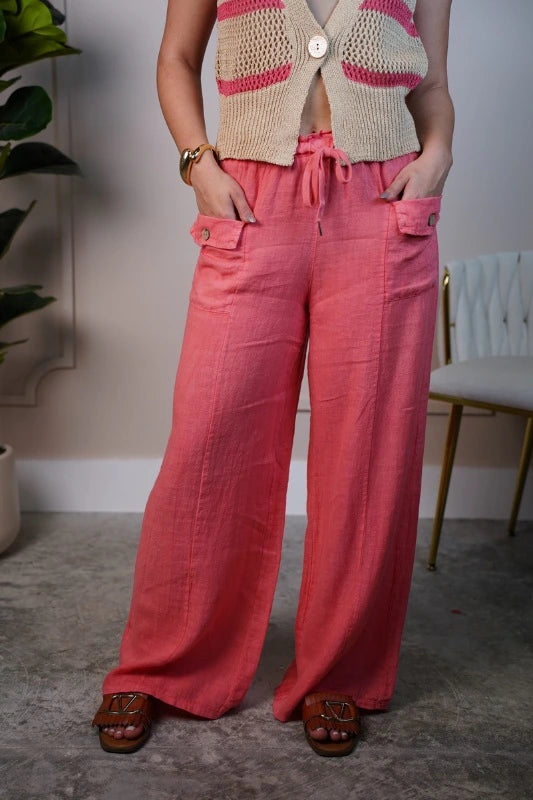Nyla Linen Pants 