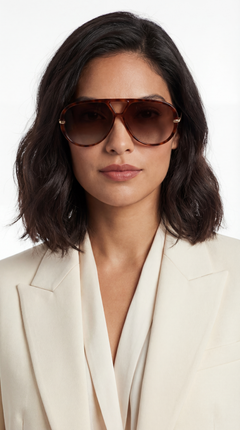 Gafas de sol extragrandes Venae Marble