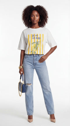 Mioren Lemons Graphic T-Shirt
