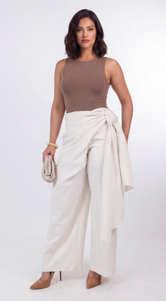 Pantalones Tiro Woven