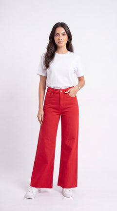 Basis Wideleg Jeans