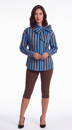 Dusk Bow Necktie Shirt